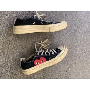 Converse All Star Chuck Taylor Comme Des Garcons Women Size 8 Low Top Sneakers
